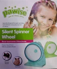 Pawise silent spinner løbehjul - Ø 12 cm